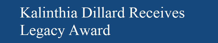 Kalinthia Receives Award (clickable link)