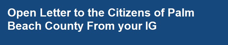 Open Letter from your IG (clickable link)